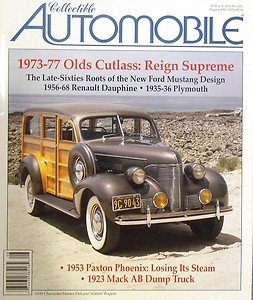 1953 PAXTON PHOENIX 1923 MACK AB 1973 OLDS CUTLASS 1956-68 RENAULT  '35 PLYMOUTH