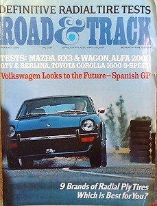 1972 MAZDA RX3 ALFA ROMEO 2000 GTV & BERLINA TOYOTA COROLLA 1600 FIAT 132
