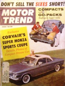 1960 CORVAIR SUPER MONA SPORT COUPE PEUGEOT 404 SUNBEAM ALPINE