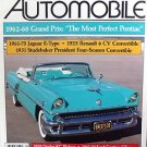 JAGUAR ETYPE 1962-68 PONTIAC GRAND PRIX 1931 STUDEBAKER 1925 RENAULT 6 CV
