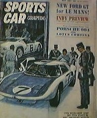 Sports Car Graphic FORD CORTINA LOTUS  PORSCHE 904 GTS MINI-COOPER FORD GT