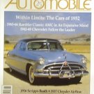 1942-48 CHEVROLET 1965-66 RAMBLER 1916 SCRIPPS-BOOTH 1937 CHRYSLER AIRFLOW EDSEL