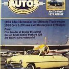 SIA 1958 EDSEL BERMUDA 1970 MGB GT 1930 CORD L-29