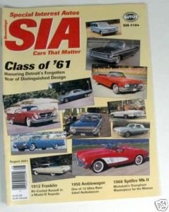 SIA 1958 EDSEL 1912 FRANKLIN 1966 TRIUMPH SPITFIRE