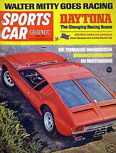 Sports Car Graphic FORD ESCORT DE TOMASO MANGUSTA