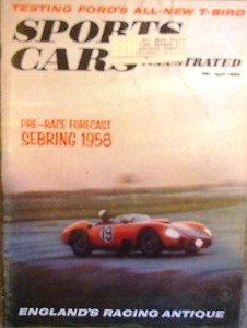 1958 SCI 1958 FORD THUNDERBIRD JAGUAR 3.4 SEDAN ALFA ROMEO TI 1300  FERRARI