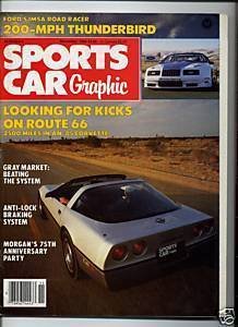 SC Graphic MORGAN +8 RENAULT ALPINE PEUGEOT 50ST