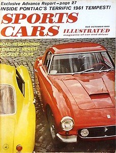 1960 Oct SCI 1961 PONTIAC TEMPEST 1961 FERRARI  250/GT BMW 700 NSU SPORT PRINZ