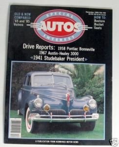 SIA 1941 STUDEBAKER  1958 BONNEVILLE 1967 AUSTIN-HEALEY