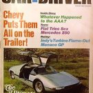 AUG 1968 CAR & DRIVER FIAT 124 SPIDE SUNBEAM ALPINE M-B 250 CHEVY II NOVA