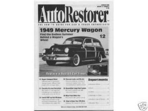 AUTO RESTORER- 1949 Mercury Woody Wagon    02/00