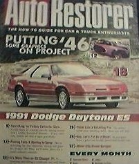 1991 DODGE DATONA ES 1946 FORD BUSINESS COUPE   03/08