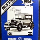 OBSOLETE FORD PARTS, INC.  CATALOG  1984