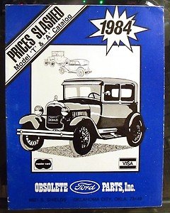 OBSOLETE FORD PARTS, INC.  CATALOG  1984