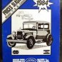 OBSOLETE FORD PARTS, INC.  CATALOG  1984