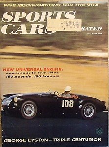 1958 SCI 1958 PLYMOUTH FURY TRIUMPH TR3 OPEL REKORD  MGA PORSCHE ABARTH MUFFLER
