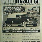 AUTO RESTORER- 1951 Chevy Sedan Delivery 1968 FORD MUSTANG RESTORATION  08/05