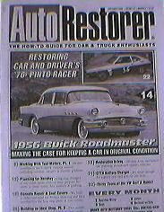 AUTO RESTORER- 1956 BUICK ROADMASTER 1968 Ford Mustang