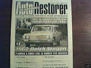 AUTO RESTORER- 1962 BUICK INVICTA       10/04