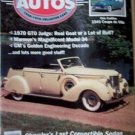 SIA 1970 GTO Judge 1919 MARMON 1938 IMPERIAL '49 CADDY