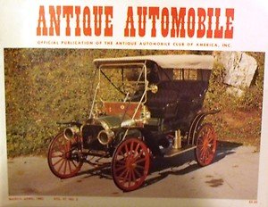 ANTIQUE AUTOMOBILE MAR-APR 1983  MERCER AT INDY 1908 FULLER Model B