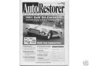 AUTO RESTORER 1961 GulfOil Corvette Chrysler PT Cruiser