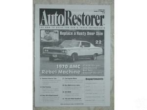 AUTO RESTORER- 1970 AMC REBEL MACHINE      01/01