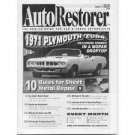 AUTO RESTORER 1971 PLYMOUTH BARRACUDA    06/03