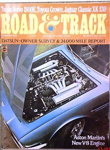 1966 R&T TOYOTA CROWN VOLVO 1800E JAGUAR XK120 BMW 2800CS ASTON MARTIN DBS V-8