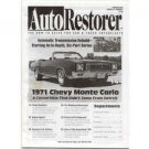 AUTO RESTORER- 1971 Chevrolet Monte Carlo     02/01