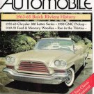 1963-65 BUICK RIVIERA 1936 HUDSON CUSTOM 8 REO ROYALE 1941 LINCOLN  CHRYSLER 300