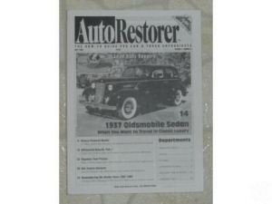 AUTO RESTORER- 1937 OLDSMOBILE SEDAN 1977 MAZDA PICKUP