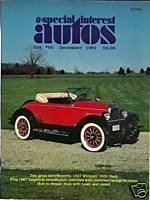 SIA 1967 AMPHICAR 1927 WHIPPET 1932 NASH Interview with Gov. George Romney