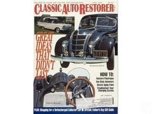 AUTO RESTORER- 1912 HUDSON ROADSTER 1959 FORD SKYLINER 1935 CHRYSLER AIRFLOW