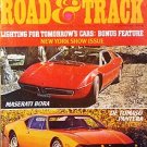 1973 R&T MASERATI BORA PANTERA JAGUAR XJ12 TRIUMPH SPITFIRE 1500 AUSTIN MARINA