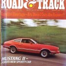 1973 R&T MUSTANG II AUDI FOX PEUGEOT 504 DIESEL VW SPORTS BUG SIATA 208 SPIDER