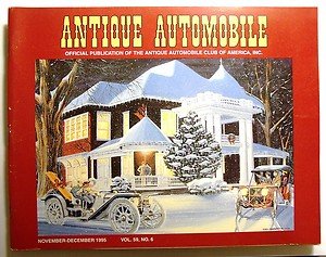 AACA NOV-DEC 1995  1956 B-35 Mack Semi-open Fire Truck Auburn Automobile Co.