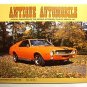 AACA SEPT-OCT 1995 Harrigan MotorCars 1969 AMC AMX 1932 Auburn Speedster