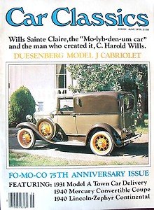 WILLS SAINTE CLAIRE DUESENBERG MODEL J CABRIOLET 1931 MODEL A DELIVERY 1940 MERC