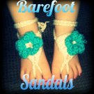 Barefoot sandals FLOWER Adult