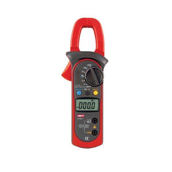 New UNI-T UT203 Digital Clamp Meter Multimeter DC UT-203