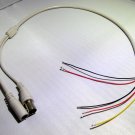 Power Jack BNC Jack 5 Pin Wire Connector Cable for Surveillance Camera Board CCTV System