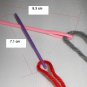 12 PCS Plastic Sewing Knitting Needles
