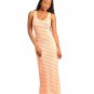 NEON ORANGE LONG DRESS