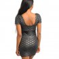 BLACK SILVER DRESS