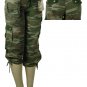 WOMEN CAMOUFLAGE CAPRIS