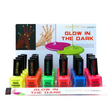 SANTEE GLOW IN THE DARK COLLECTION NAIL POLISH