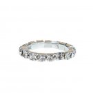 STRETCHABLE ONE LINE STONES FASHION RING