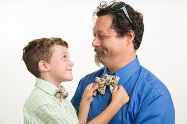 father son bow tie sets