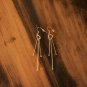 Upcycled Guitar String Earrings